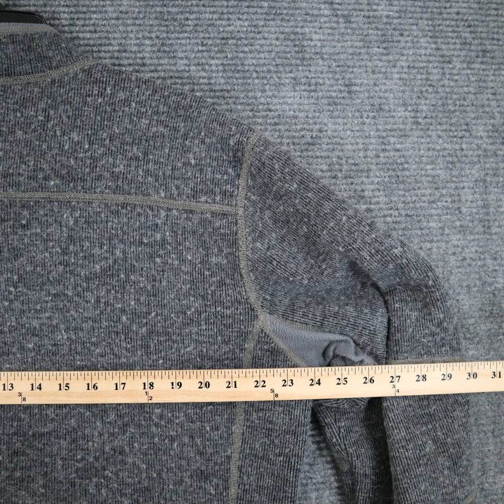 Kuhl Interceptr Full Zip Jacket Mens XL Gray Fleece Lined Wool Hiking Layer